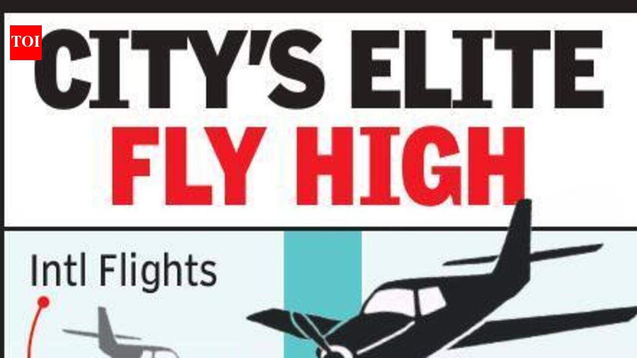 Nagpur’s elite fly high: City sees 200-plus private international charter flights a year