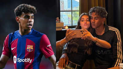 Were Lamine Yamal and his girlfriend Inés García Santos recently spotted at luxury stores as many question their relationship?