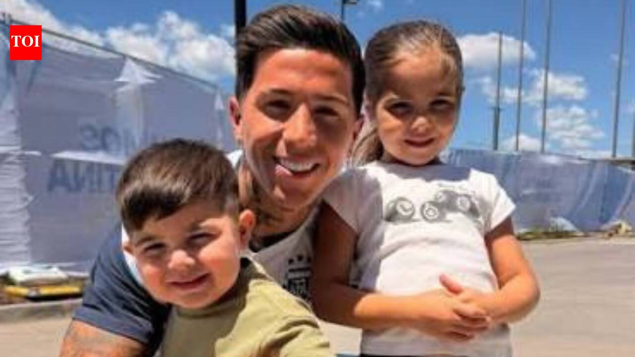 Enzo Fernández’s red card showed his fierce side, but two simple words about his children reveal the father behind the Chelsea star