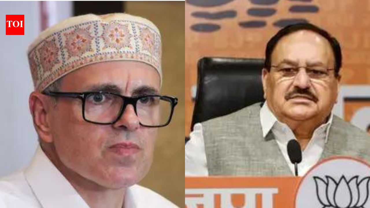 उमर अब्दुल्ला से जेपी नड्डा: जम्मू-कश्मीर लीक पर सही, तथ्यों पर गलत | भारत समाचार