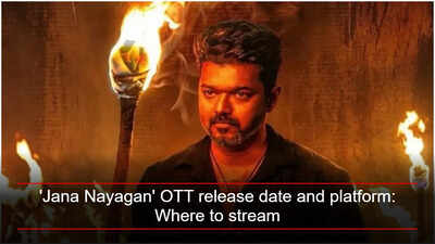 'జన నాయగన్' OTT విడుదల తేదీ మరియు వేదిక: థియేట్రికల్ రన్ తర్వాత తలపతి విజయ్ చిత్రాన్ని ఎక్కడ ప్రసారం చేయాలి