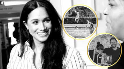 Meghan Markle shares 'summer vacation' photos with Prince Harry and kids, including visit to Princess Diana's grave
