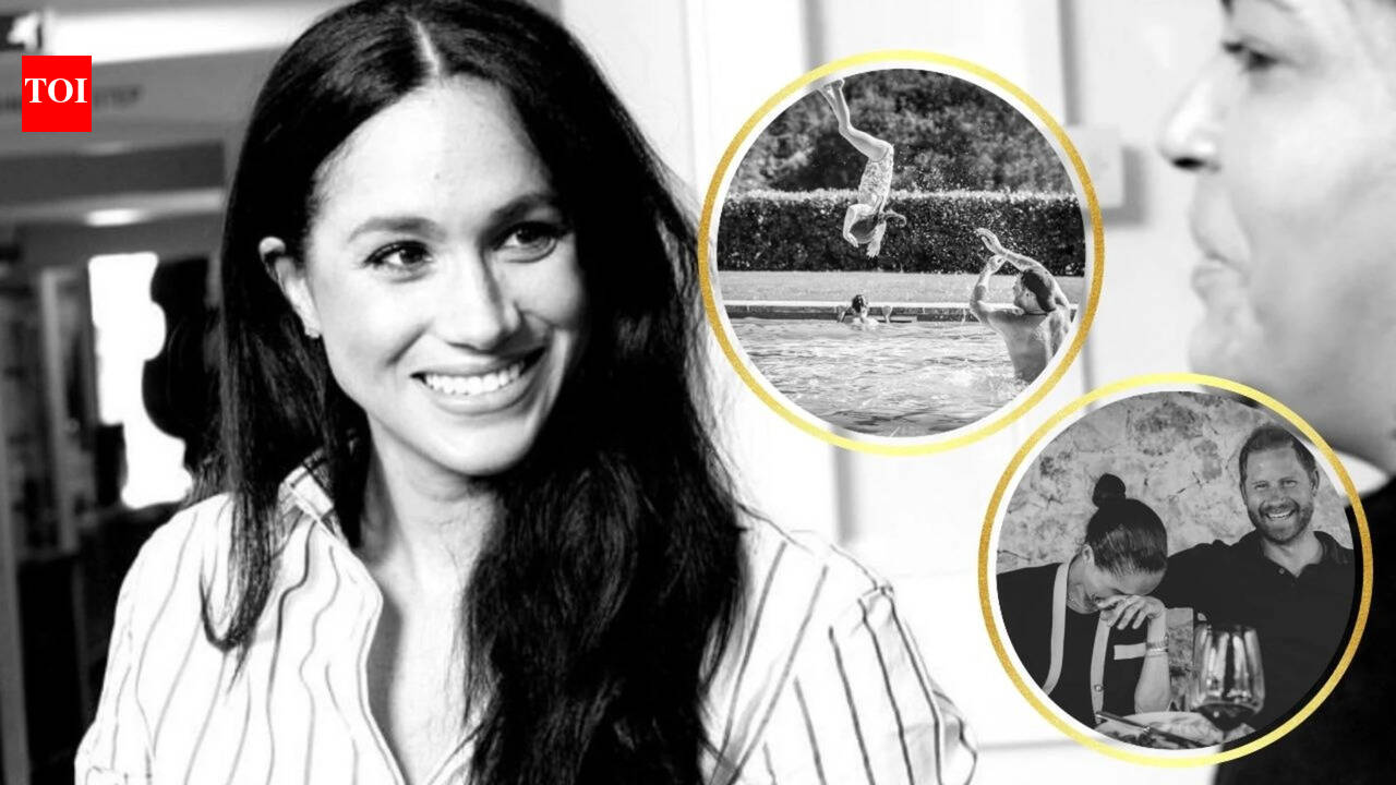 Meghan Markle shares 'summer holiday' photos with Prince Harry and kids, including visit to Princess Diana's grave
