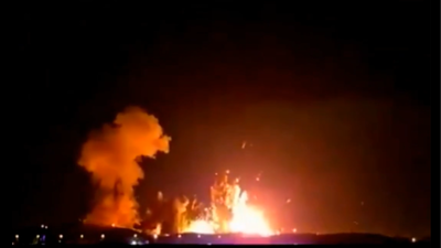 US strikes Iran for 13th successive night; Trump says Tehran will pay for ship damage