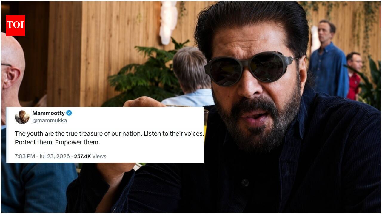 Mammootty backs Jantar Mantar student protest; urges Government to listen to youth; 'Protect them. Empower them'