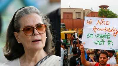 'Trademark arrogance': Sonia Gandhi says Modi govt treated NEET protestors as 'enemies of nation'