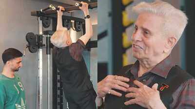 93-year-old fitness icon Madhukar Talwalkar stuns the internet with effortless chin-ups