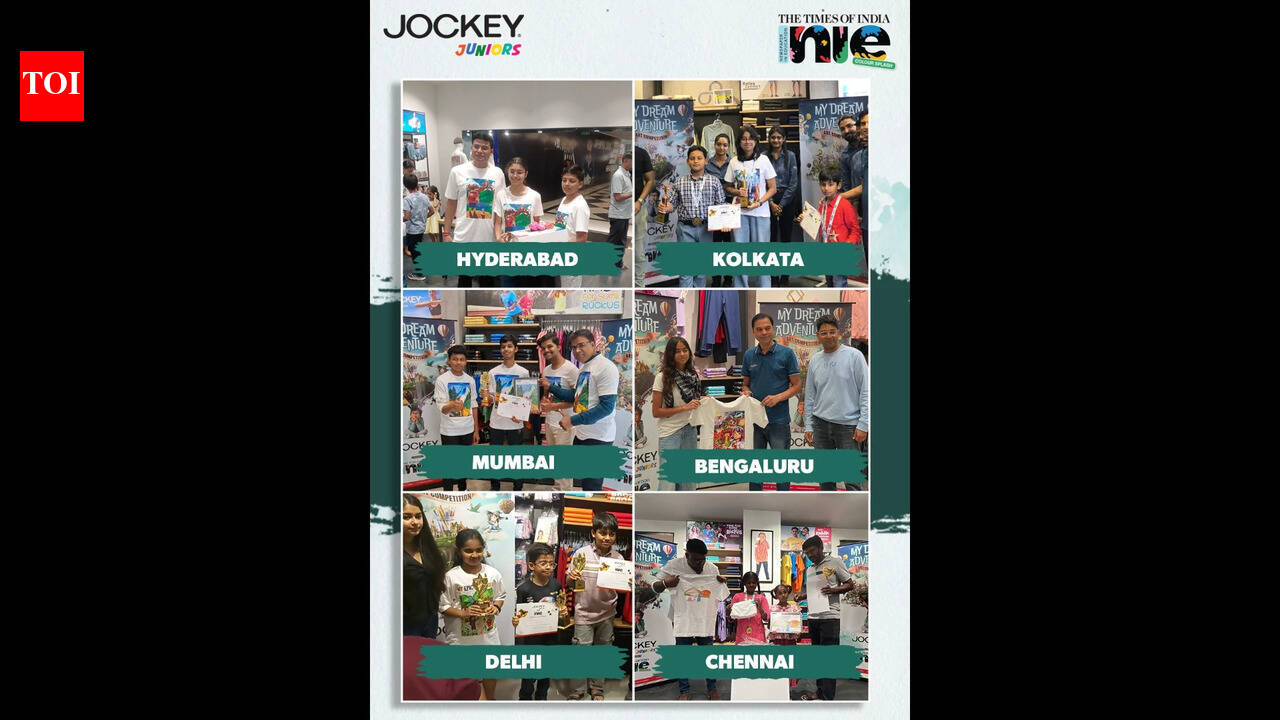 Jockey Juniors Times NiE Colour Splash Contest returns with a grand showcase of young  creativity