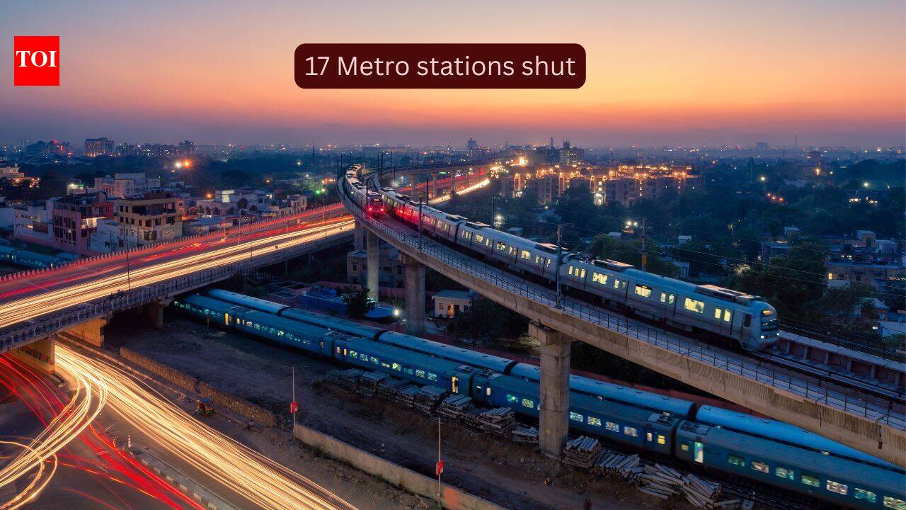 Delhi Metro shuts 17 stations amid CJP protest today: What travellers need to know