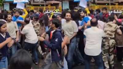 'Trying to hold male protester': Mumbai Police clarifies viral CJP protest video, denies allegations of misconduct with woman