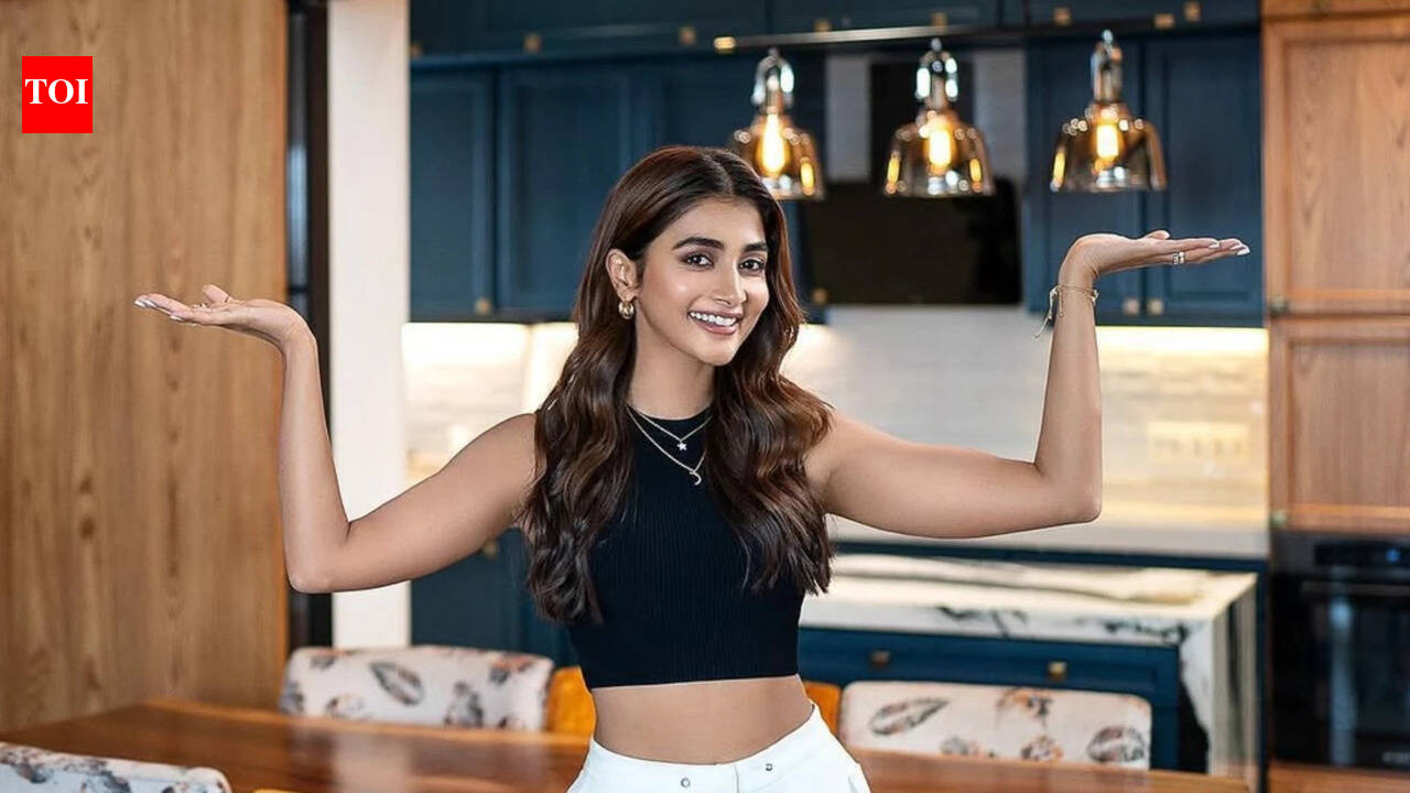 Inside Pooja Hegde’s Rs 45 crore Bandra home: A look at the 'Jana Nayagan' star's 4,000 sq ft sea-facing abode with live-edge dining, and chic pastel interiors