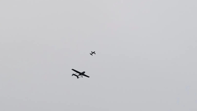 Romanian F-16 fighter jet downs drone after airspace violation