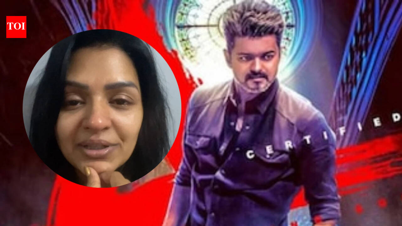 'Feeling unlucky': Anandhi Ajay gets emotional after her role in Vijay starrer ‘Jana Nayagan’ are deleted from the final cut