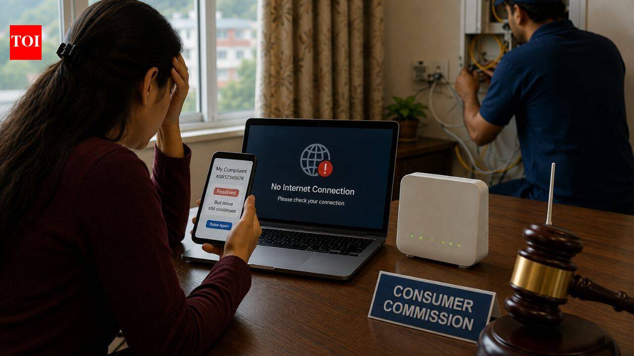 Consumer court pulls up internet provider over repeated outages, awards Rs 10K to customer