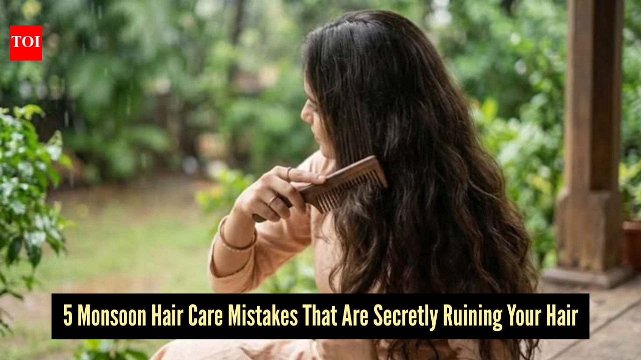 Monsoon hair care: 5 mistakes experts say are damaging your hair