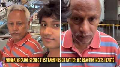 ‘Dad, you're priceless’: Mumbai creator spends first earnings on father; his reaction melts hearts