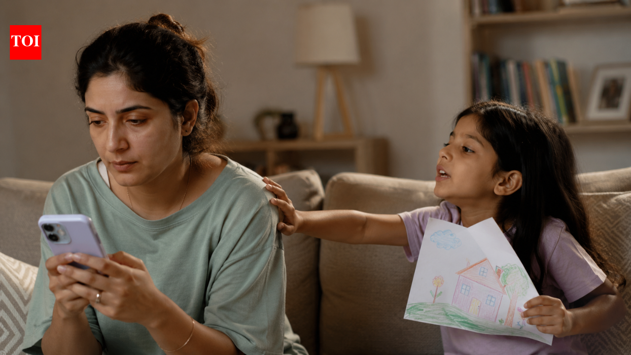 Parents, your phone may be hurting your child more than you think, says new study