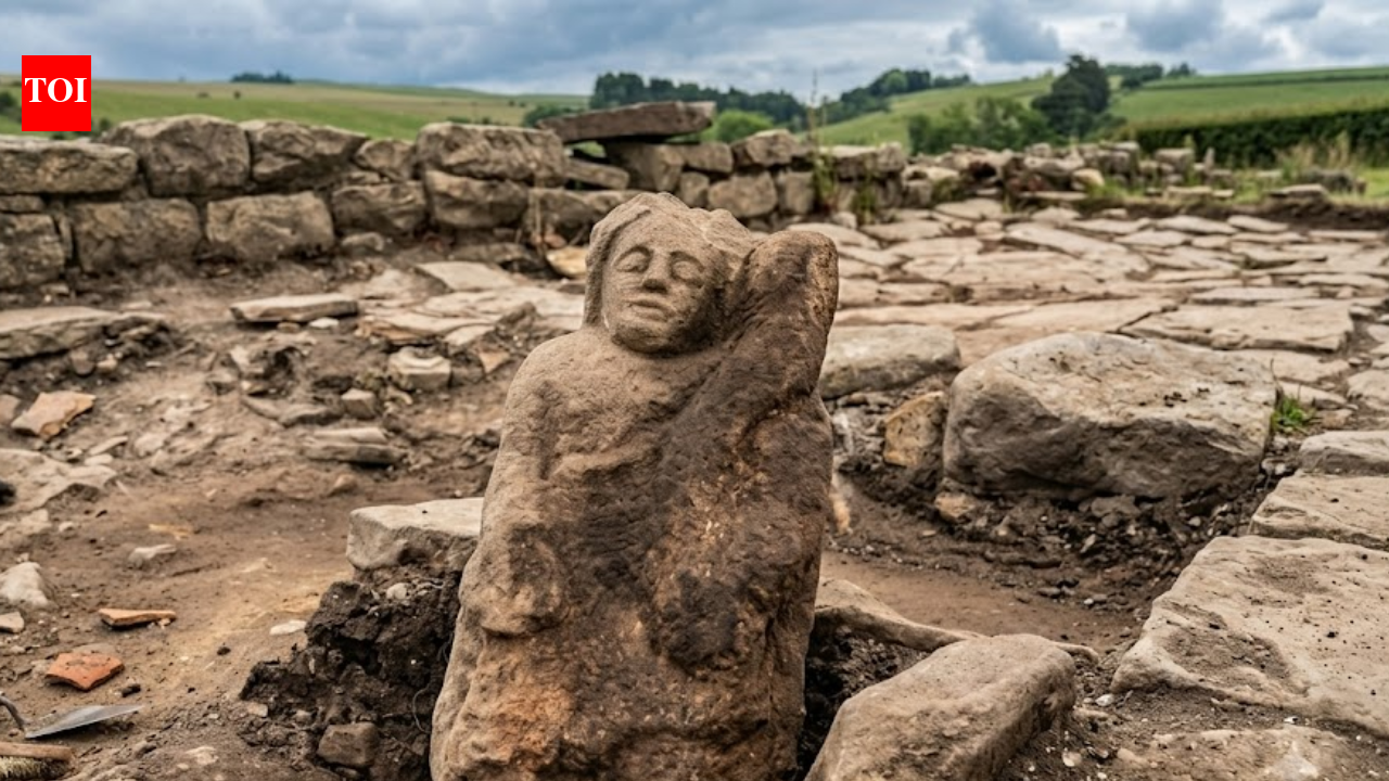 1,600-year-old Roman ‘guardian spirit’ discovered beneath ancient fort in northern England reveals how soldiers sought divine protection