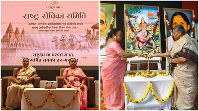 RSS women's wing kicks off three-day national meet in Haryana
