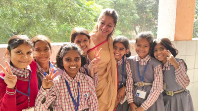 Meet Pragati Chaswal: She quit a well paid job to build something meaningful; today, 78,000 children have learned to grow their own food thanks to her