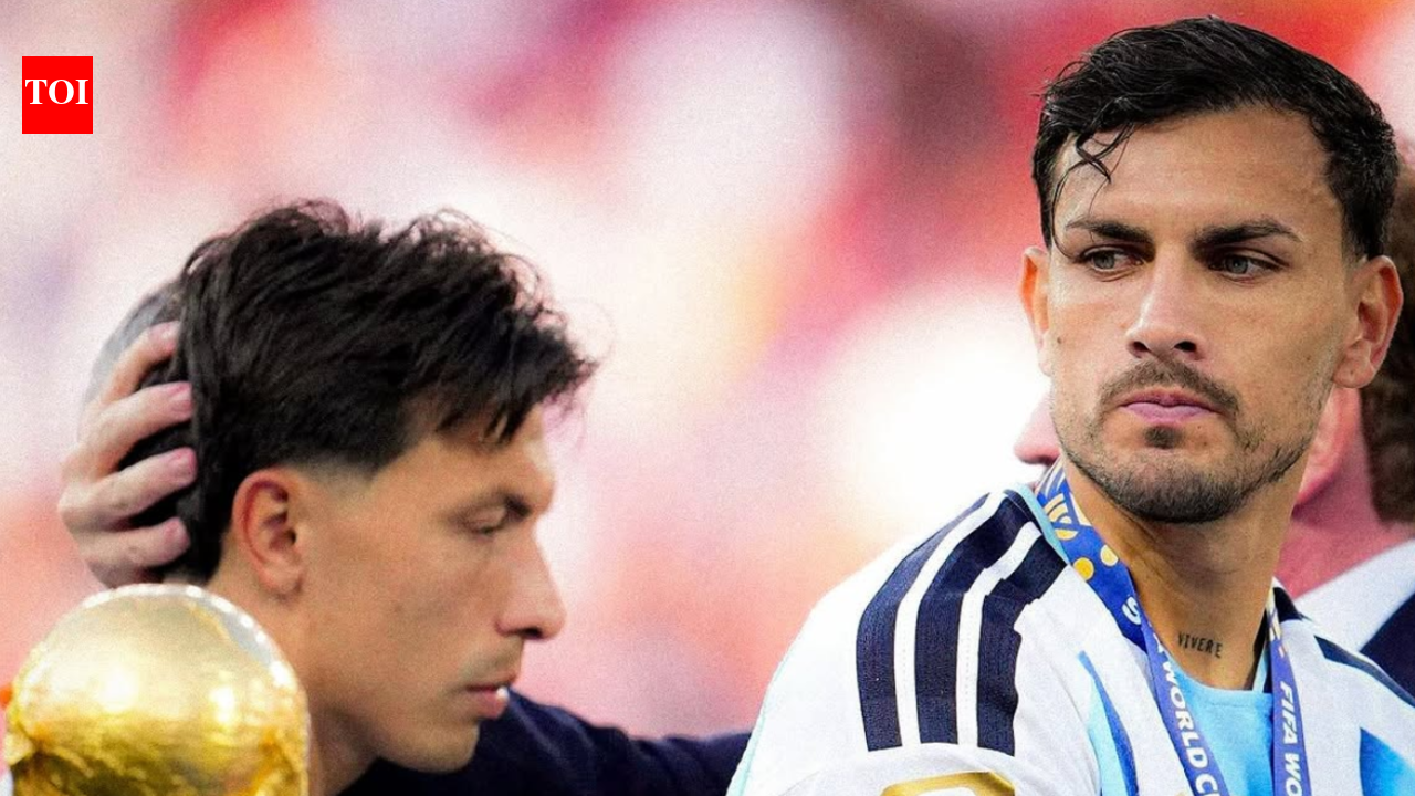 Argentina star behind shameful throat-grab on Spain defender hints at international retirement after World Cup final