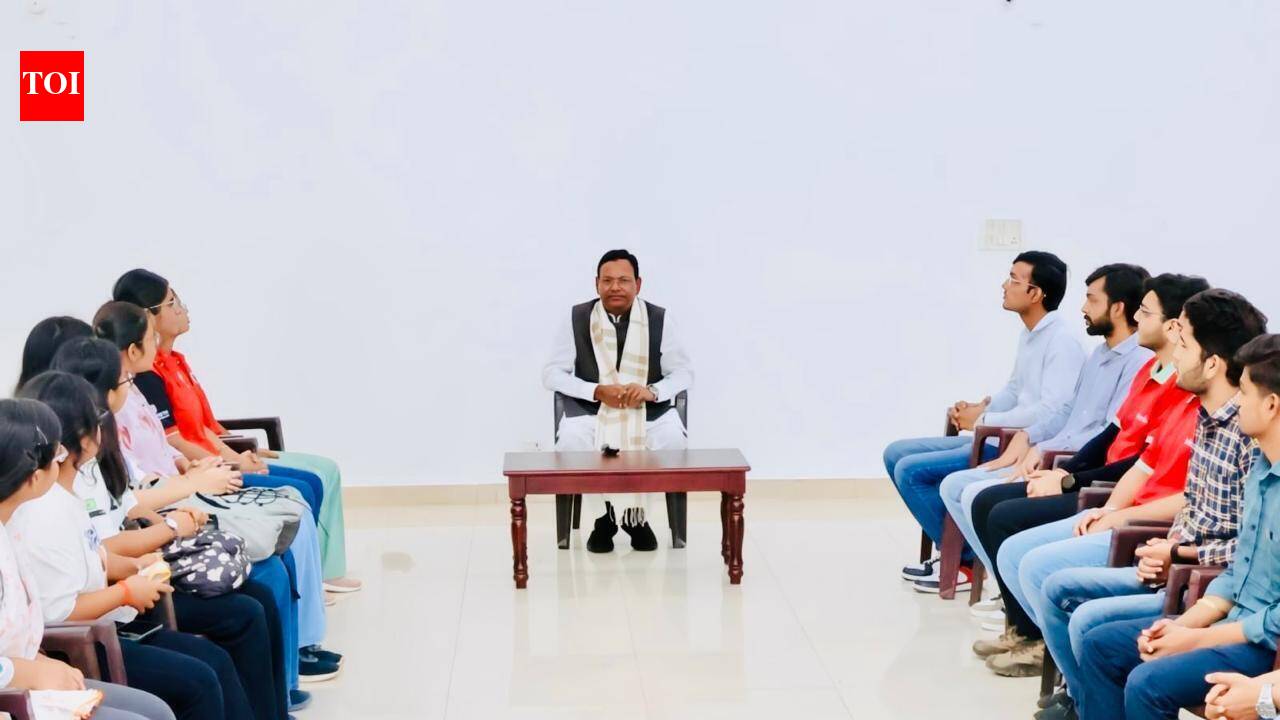 Chaudhary meets NEET qualified candidates, says students are PM’s top priority