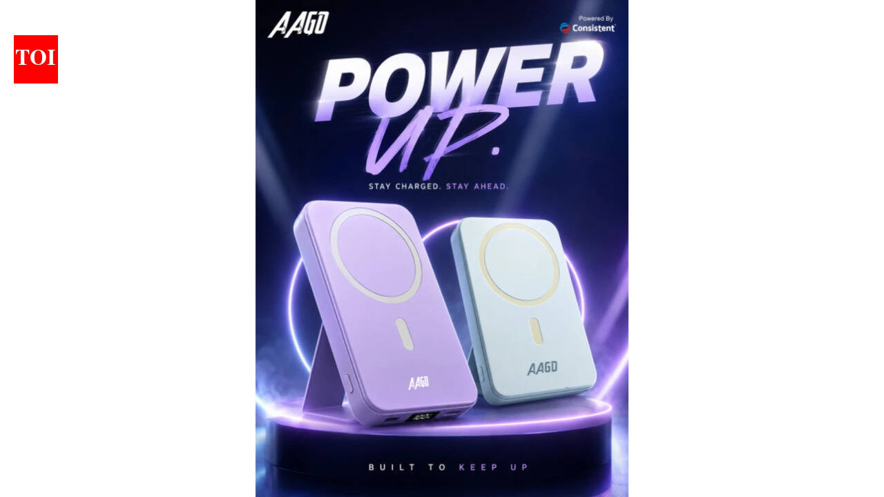 Consistent launches AAGO ProMag 10000mAh power bank with 15W magnetic wireless charging support at Rs 1,599
