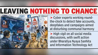 Cyber cell’s close watch on fake videos and rumours linked to Delhi protests