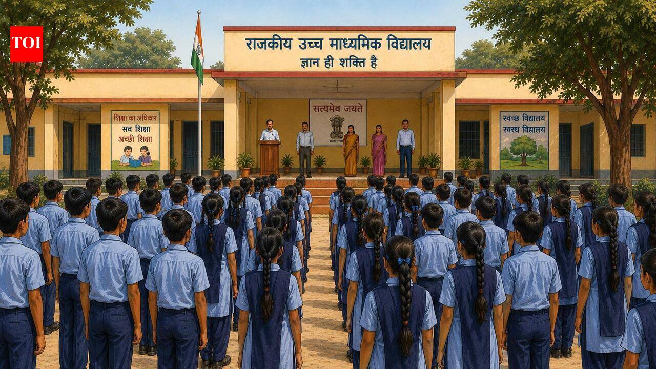 Haryana govt schools to sing state anthem weekly from this session