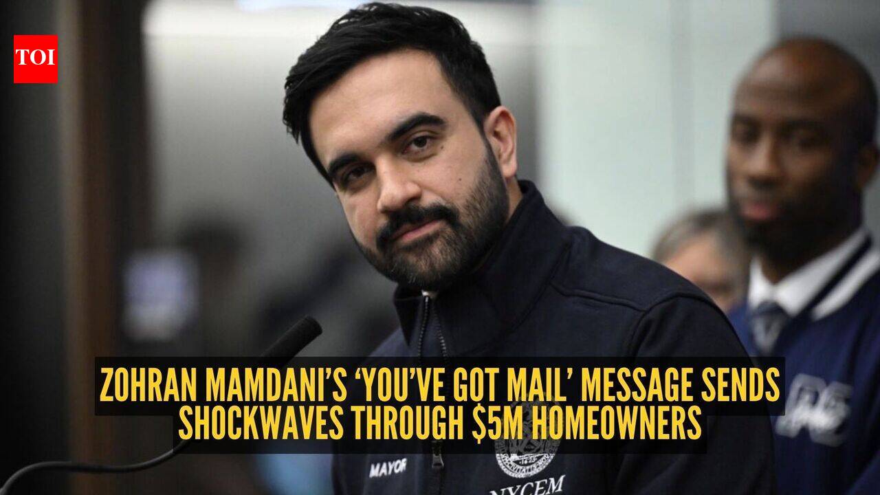 ‘You’ve got mail’: Zohran Mamdani’s $5 million luxury home tax warning sparks fury