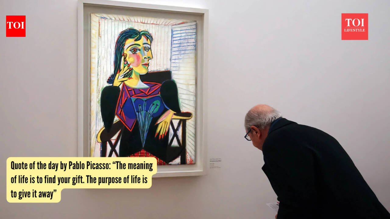 Quote of the day by Pablo Picasso:  “The meaning of life is to find your gift. The purpose of life is to give it away”
