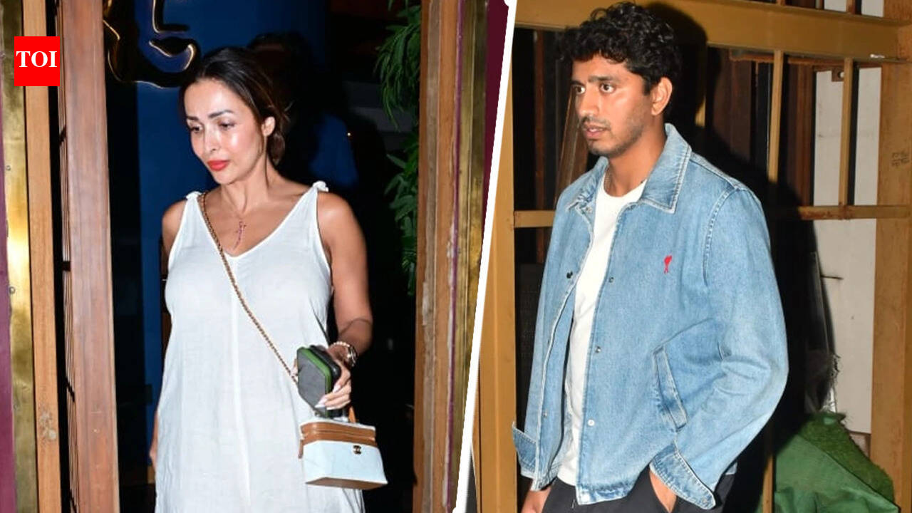 Malaika Arora and rumoured boyfriend Harsh Mehta spotted on night out with Arhaan Khan, Anya Singh and friends - PICS