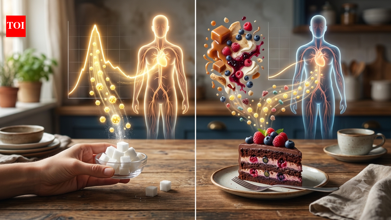 The sugar you eat alone vs sugar hidden in desserts: Does your body treat them differently? Nutritionist explains