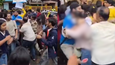 CJP protest in Mumbai: Cop ‘inappropriately touches’ woman in video, stirs row