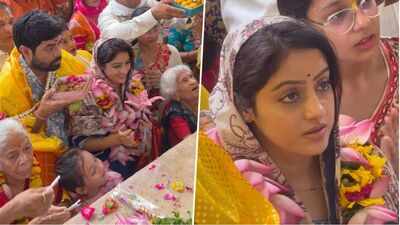 Deepika Singh reacts after being accused of receiving VIP treatment at Vrindavan, ignoring elderly devotees