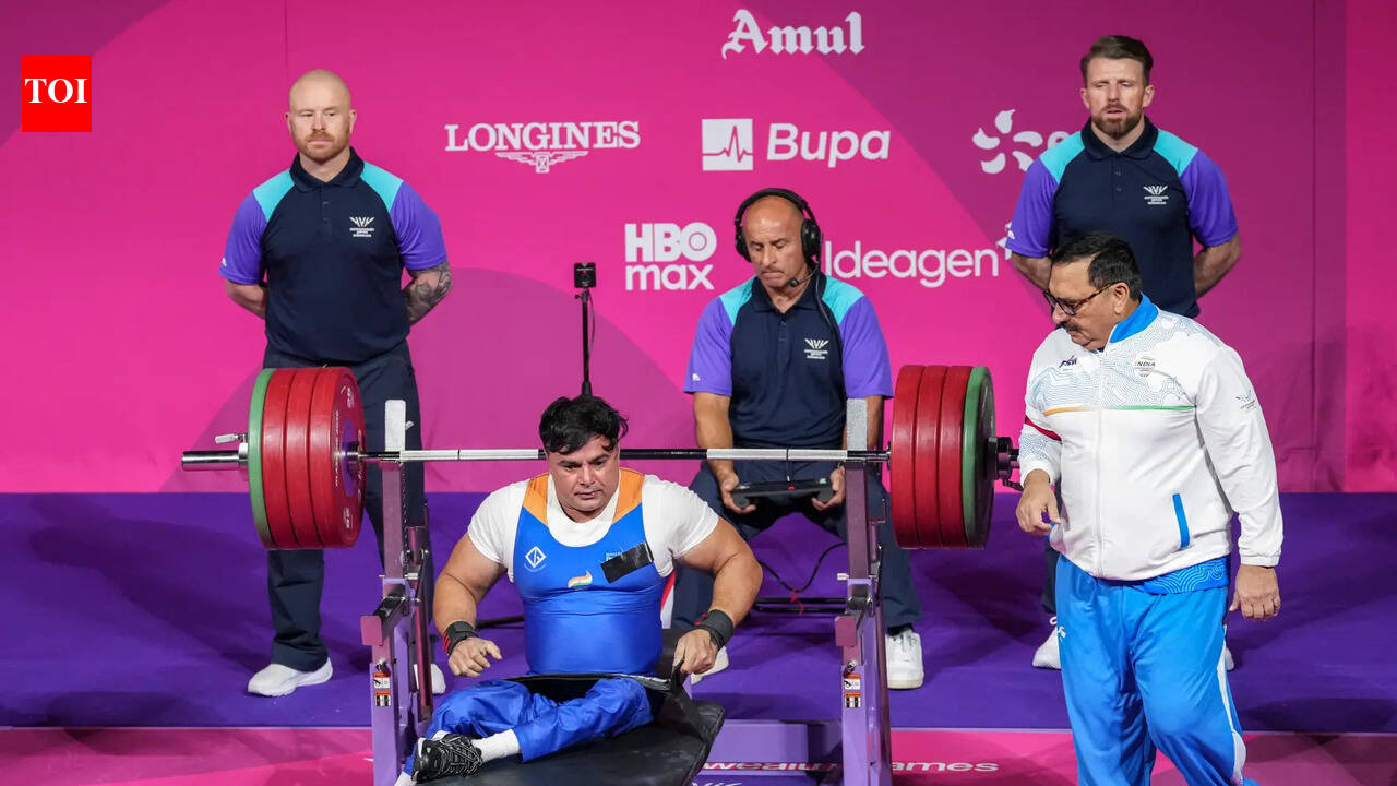 CWG 2026: Ashok Kumar Malik narrowly misses out on medal in para powerlifting, finishes 4th