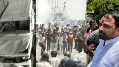Bihar bandh: Cops, protesters clash in Aurangabad, police vehicles vandalised in Patna amid NEET row; Tej Pratap Yadav detained