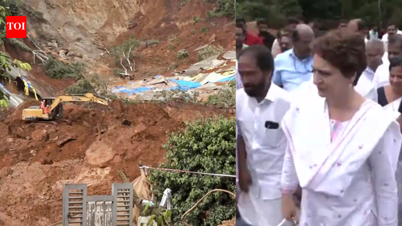 Priyanka Gandhi visits landslide-hit Wayanad, meets survivors and injured