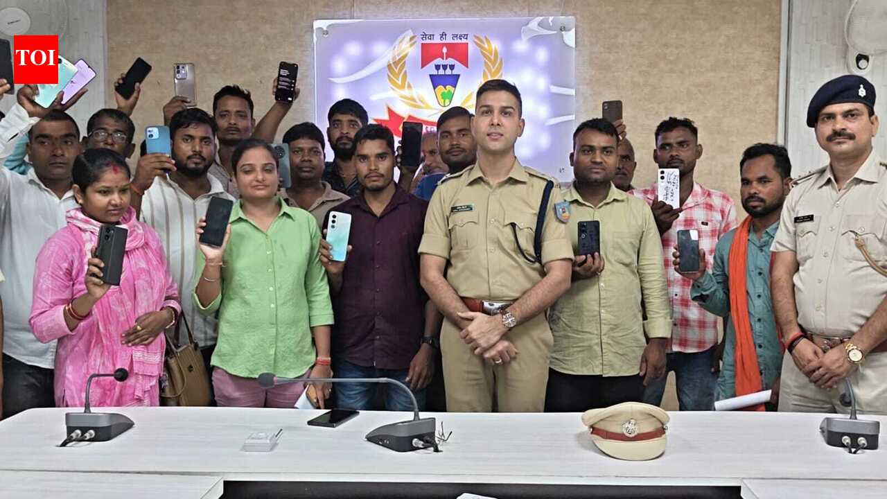 Palamu police recover 104 phones in 2 months