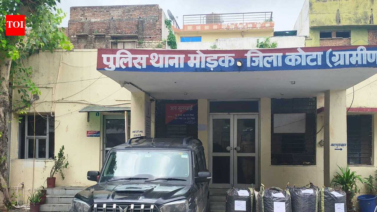 Kota police seize 417 kg poppy husk worth Rs 1.12 crore, 5 held