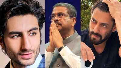 'It's done bro': As Dharmendra Pradhan resigns, Ibrahim Ali Khan reacts by using Salman Khan's viral line after Priyanka Chopra, Shabana Azmi and other celebs