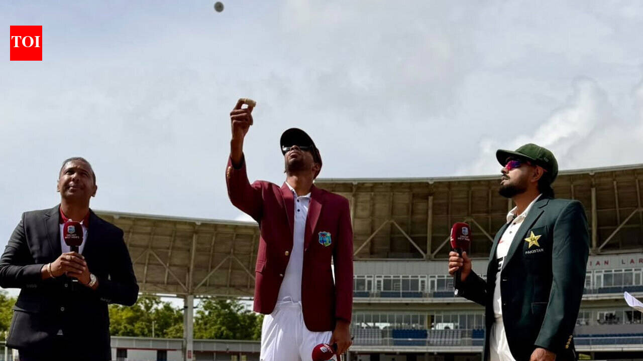 1st Test Day 1, Live Score: West Indies opt to bat against Pakistan