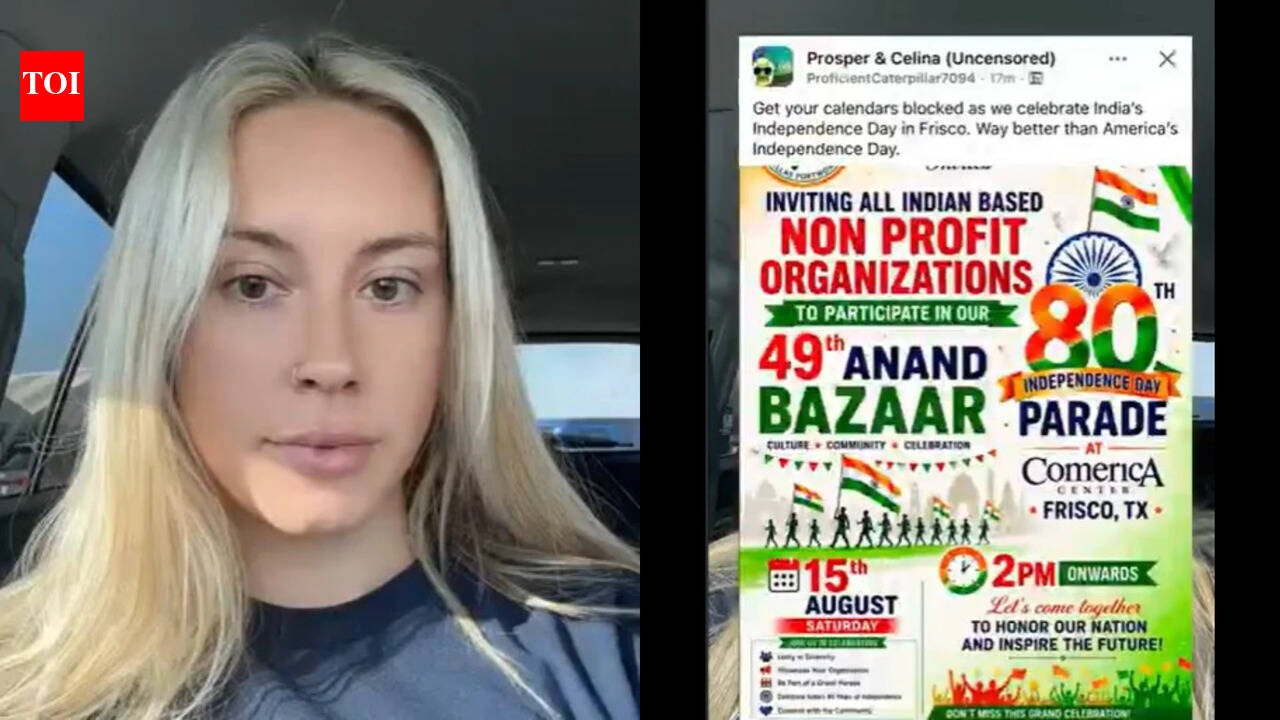 'Way better than America's Independence Day': Texas influencer enraged by advertisement for Indian Independence Day event in Frisco