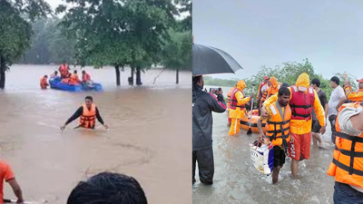 Gujarat battles rain fury: 35 deaths reported in 2 days; over 7,000 rescued from flood-hit districts