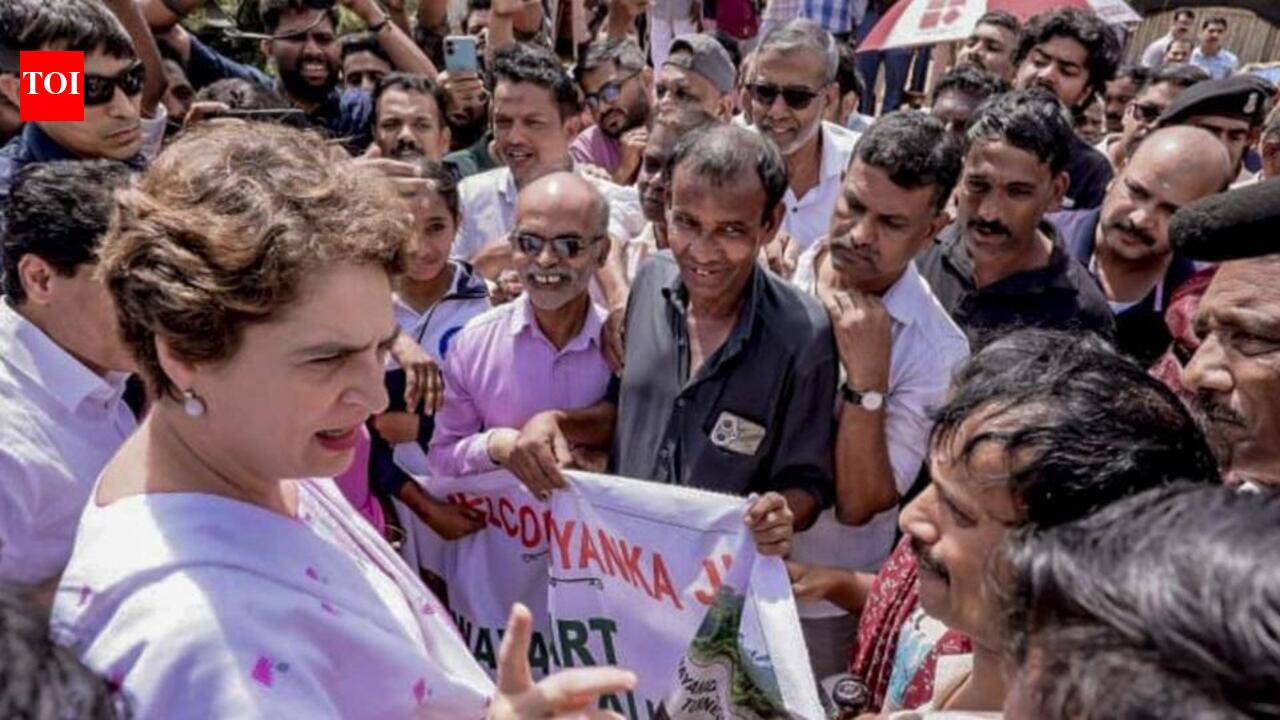 Priyanka Gandhi praises students after Union minister Pradhan resigns over exam leaks