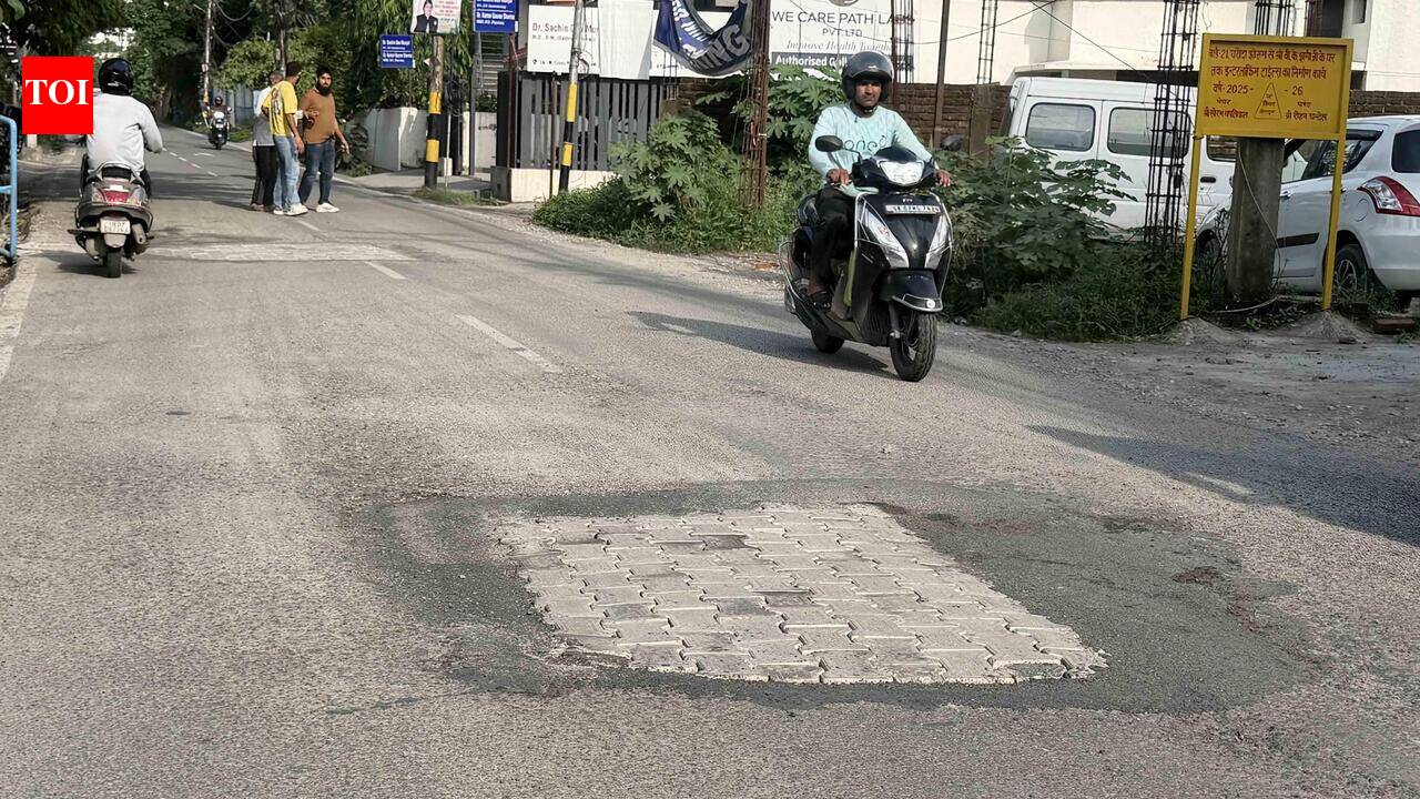 Rain washes away repairs, leaving Dehradun roads riddled with potholes