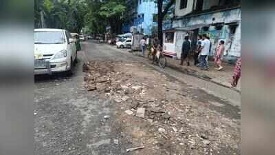 KMC, BMC take up urgent patchwork as rain washes away top layer, lays bare potholes