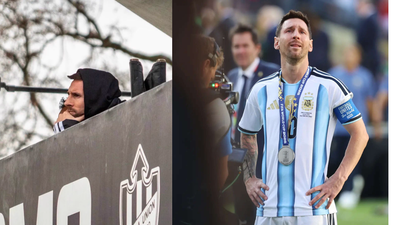 WATCH: Messi seen for first time since painful World Cup final loss, emerges in Rosario to fans’ cheers
