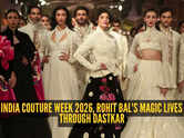 The man may be gone, but Rohit Bal's magic still walks the runway - DASTKAR becomes a moving tribute to the master