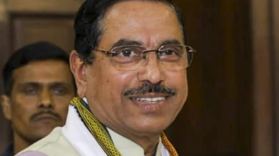 Pralhad Joshi takes charge as Union education minister a day after Dharmendra Pradhan's resignation